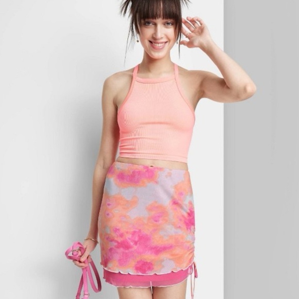 Ruched Skirt
